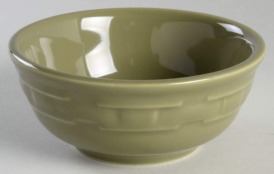 Woven Traditions Sage 5" All Purpose Bowl by Longaberger-1