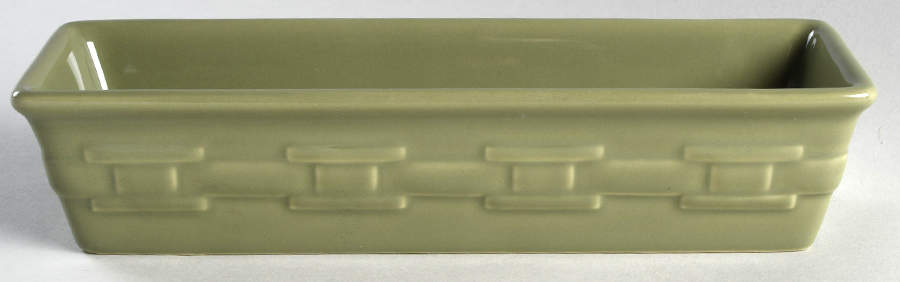 Woven Traditions Sage Cracker Server-Boat by Longaberger-1