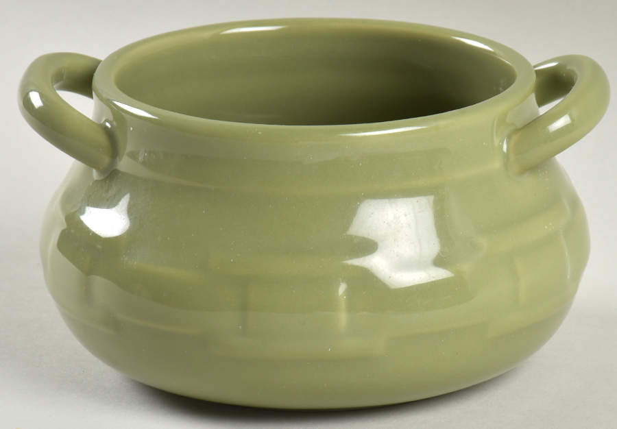 Woven Traditions Sage Open Individual Tureen by Longaberger-1