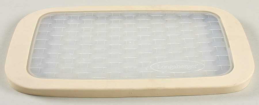 Woven Traditions Sage Plastic Lid for 16" Rectangular Baker by Longaberger-1