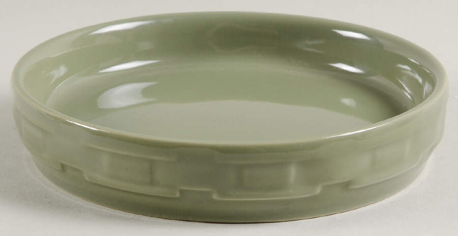 Woven Traditions Sage Dipping Plate (Serving) by Longaberger-1