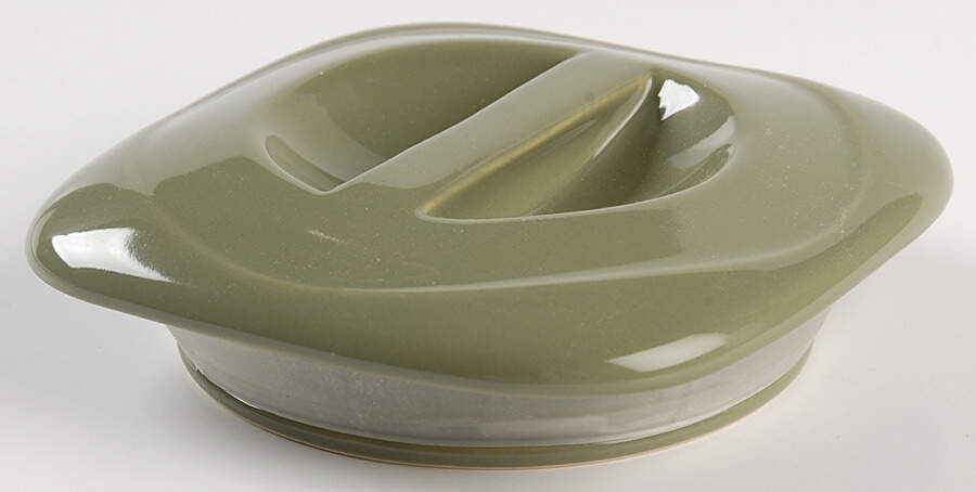 Woven Traditions Sage Lid For Small Square Canister by Longaberger-1