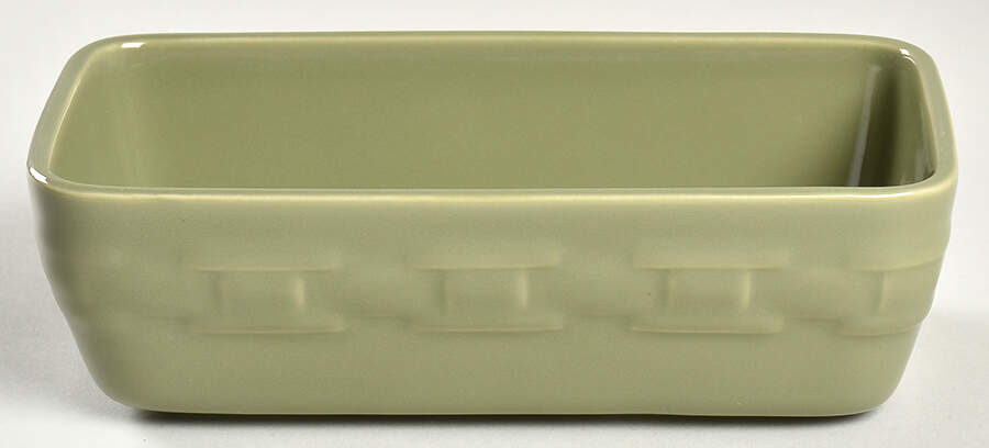 Woven Traditions Sage 8" Rectangular Baker by Longaberger-1