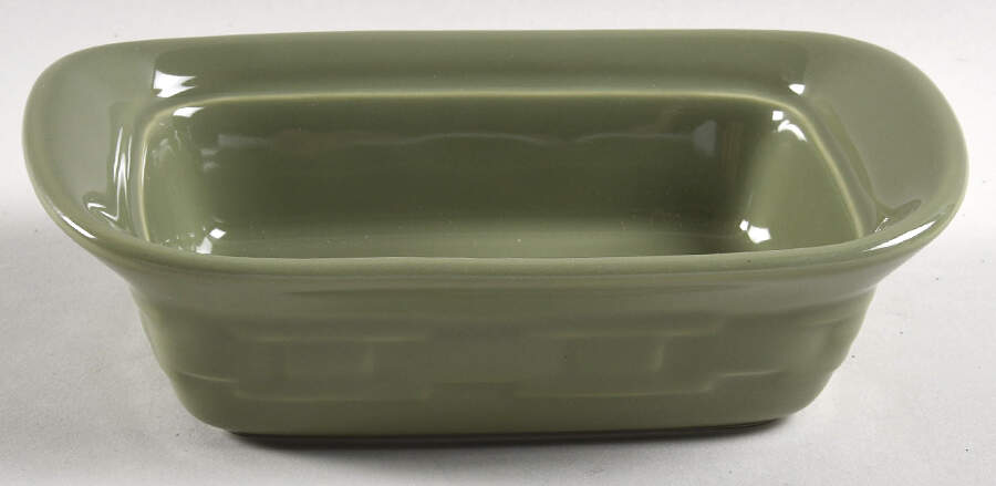Woven Traditions Sage 10 Oz Individual Casserole No Lid by Longaberger-1