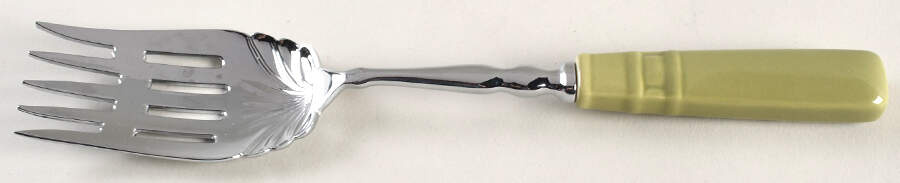 Woven Traditions Sage Pasta Serving Fork by Longaberger-1