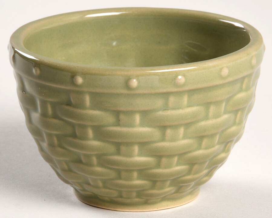 Woven Traditions Sage 3" Mini Bowl by Longaberger-1