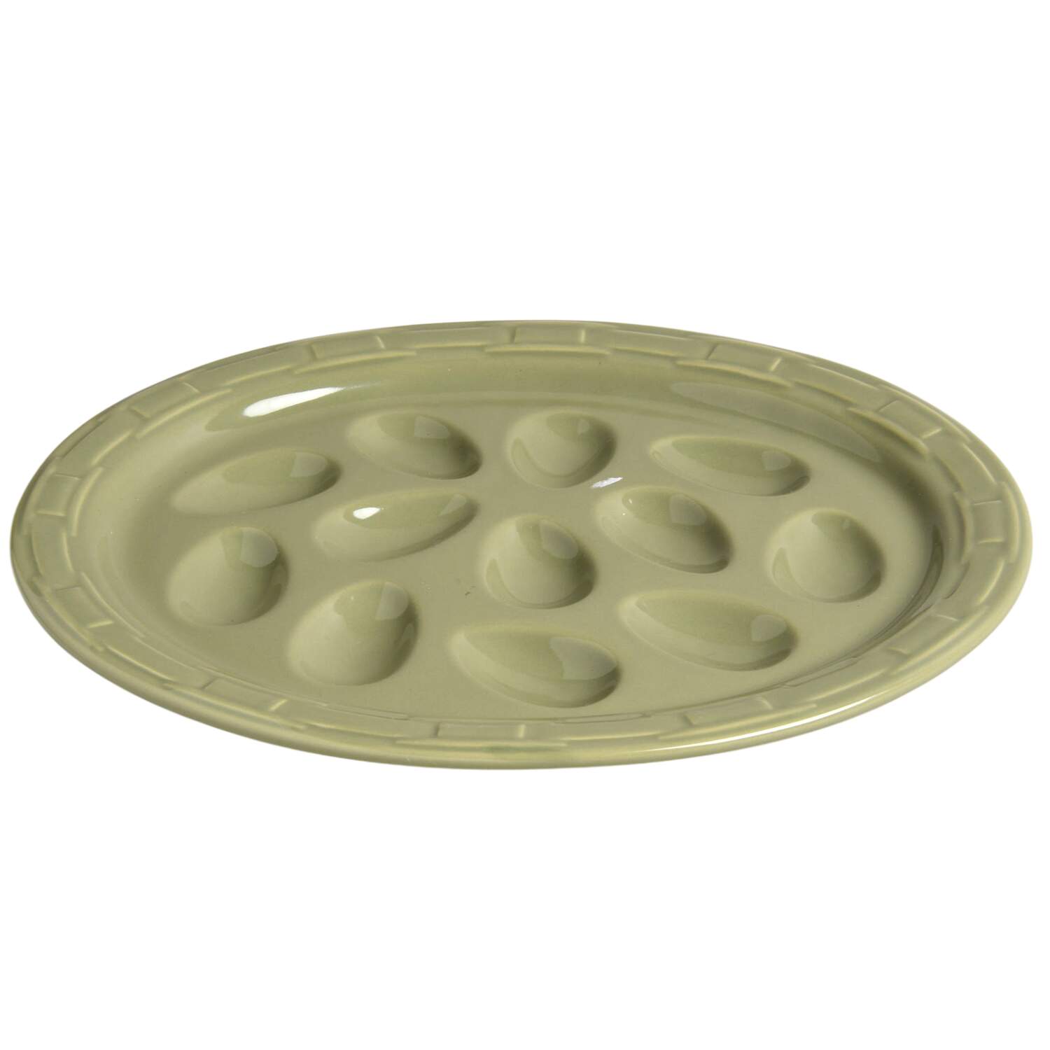 Woven Traditions Sage Deviled Egg Platter by Longaberger-1