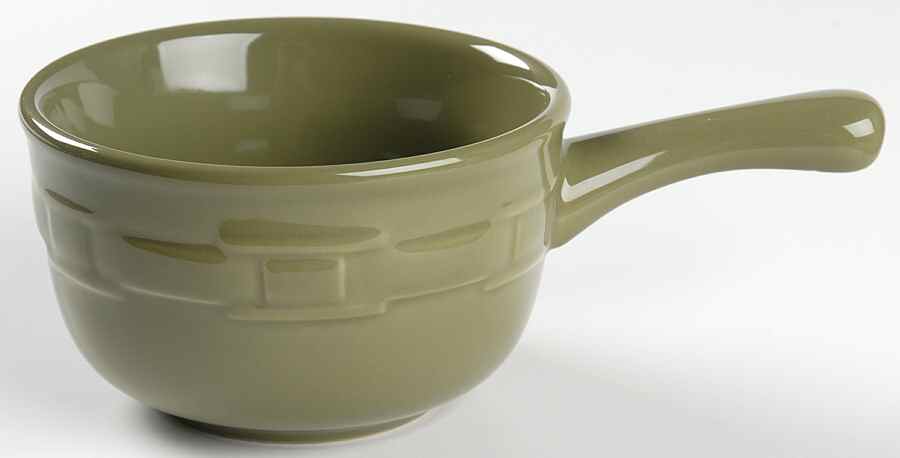 Woven Traditions Sage Chili Bowl by Longaberger-1