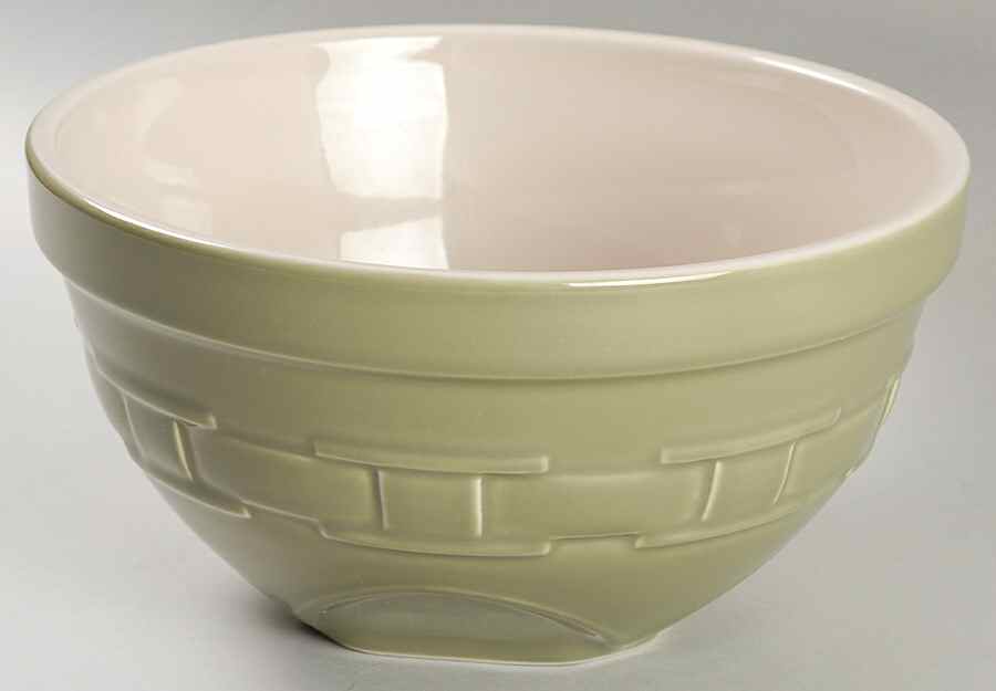 Woven Traditions Sage 8" Mixing Bowl by Longaberger-1