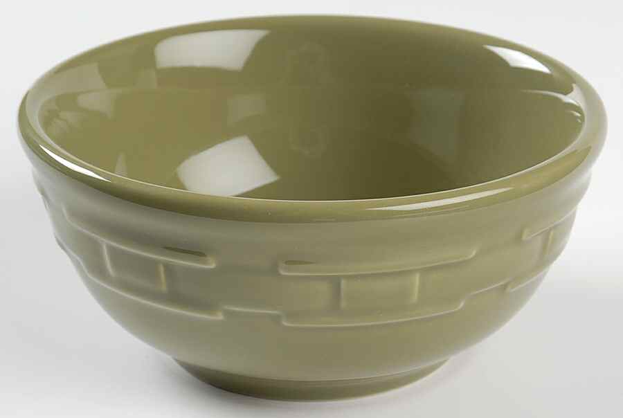 Woven Traditions Sage 5" All Purpose Bowl by Longaberger-1