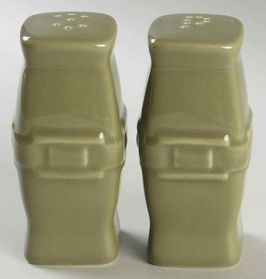 Woven Traditions Sage Salt & Pepper Set by Longaberger-1