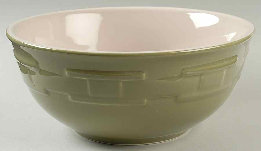 Woven Traditions Sage 11" Round Serving Bowl by Longaberger-1