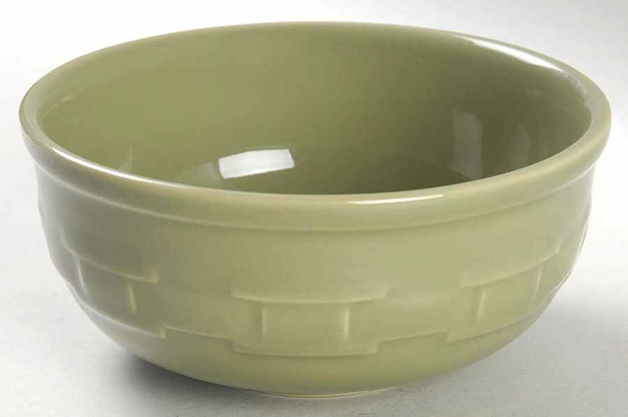Woven Traditions Sage 5" All Purpose Bowl by Longaberger-1