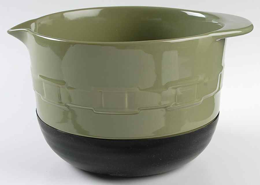 Woven Traditions Sage 11" Stay Put Mixing Bowl by Longaberger-1