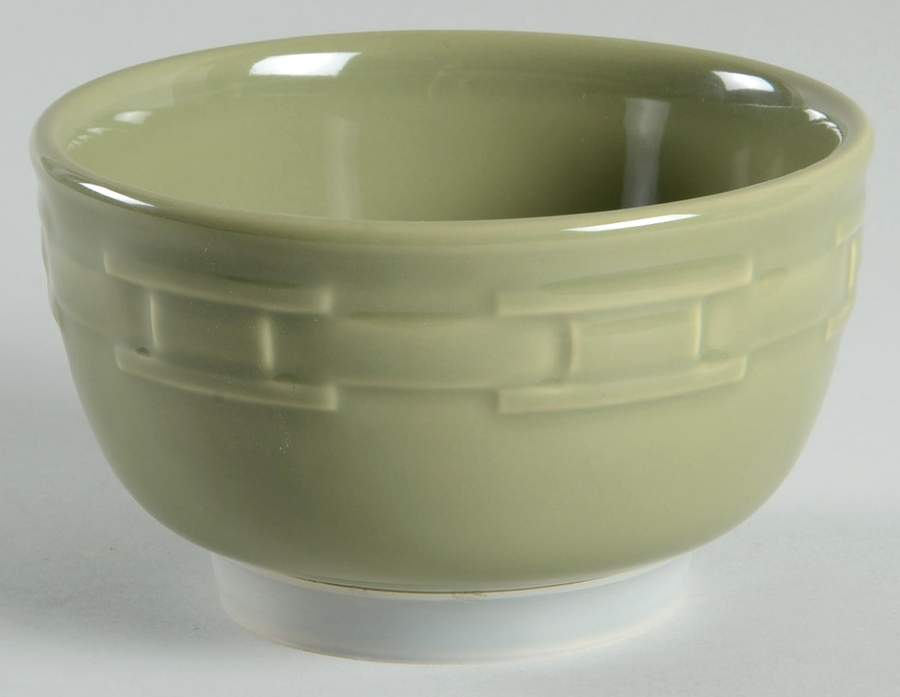 Woven Traditions Sage 5" Bowl for 8-in-1 Entertainer Set by Longaberger-1