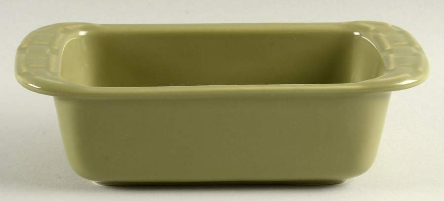 Woven Traditions Sage Mini Loaf Pan by Longaberger-1