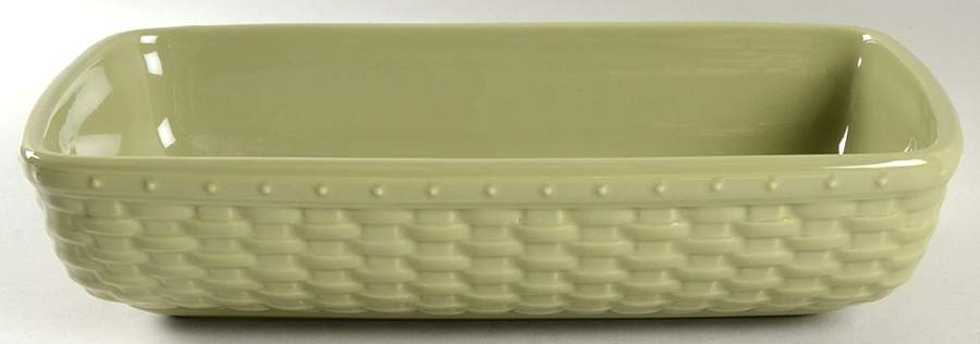 Woven Traditions Sage Long Basket Server by Longaberger-1