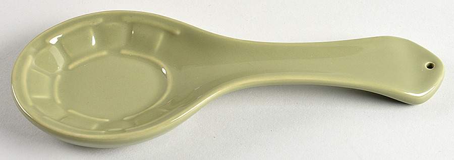 Woven Traditions Sage Spoon Rest/Holder (Holds 1 Spoon) by Longaberger-1