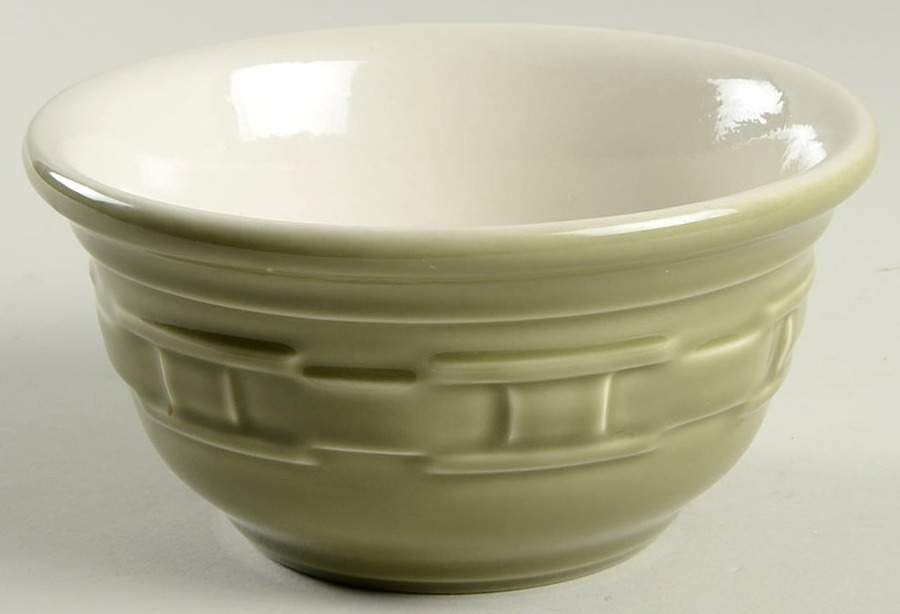 Woven Traditions Sage 6" Mixing Bowl by Longaberger-1