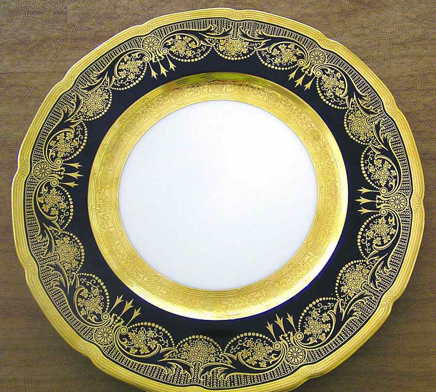 J304B Cobalt (Scalloped) Dinner Plate by Lenox-1