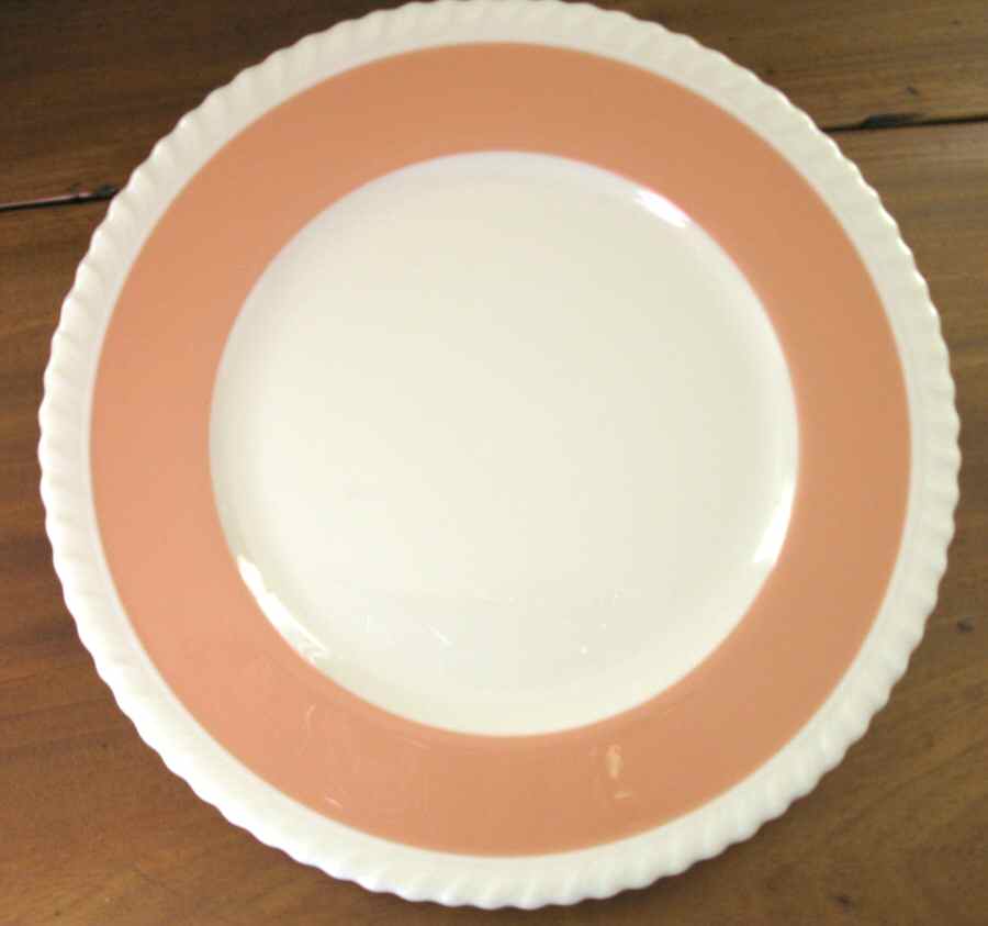 Gadroon Coral (No Trim) Dinner Plate by Lenox-1