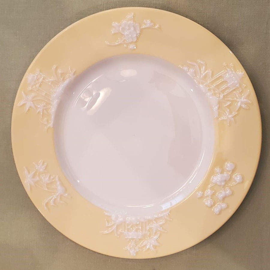 Pagoda Yellow Dinner Plate by Lenox-1