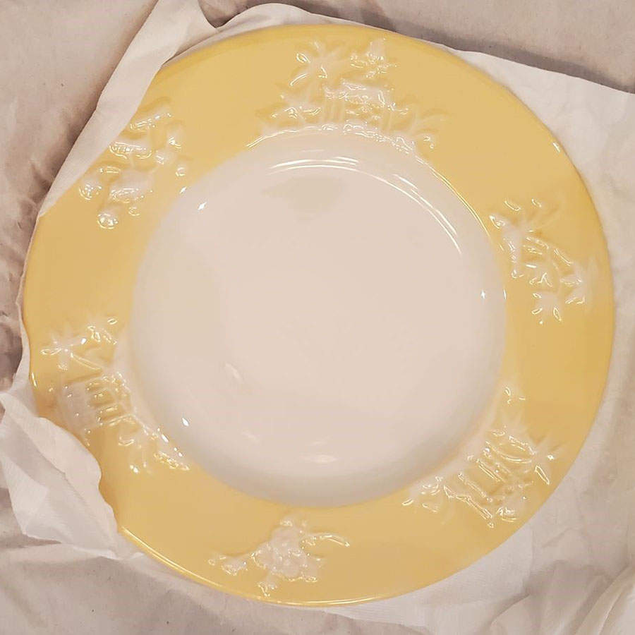 Pagoda Yellow Bread & Butter Plate by Lenox-1
