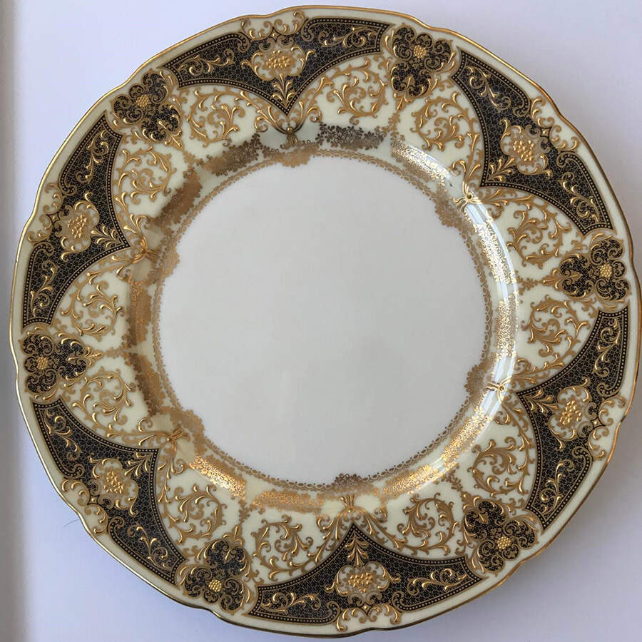 E442Z Black Dinner Plate by Lenox-1