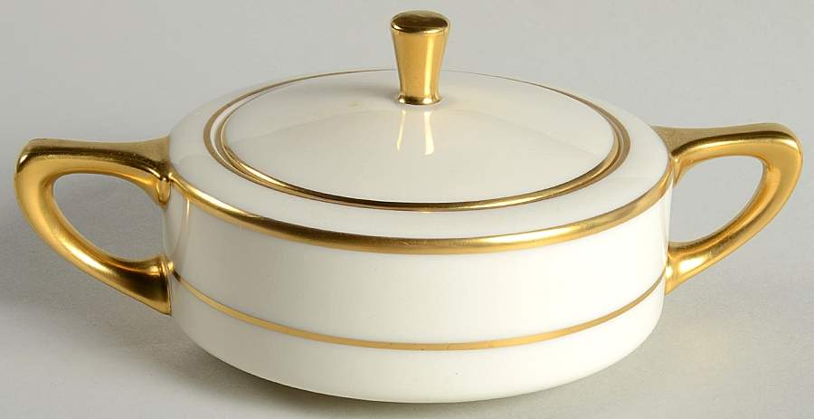 S34 Sugar Bowl & Lid by Lenox-1