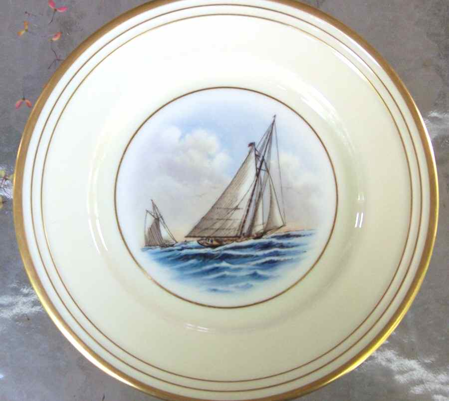 Yacht Defenders Dinner Plate by Lenox-1