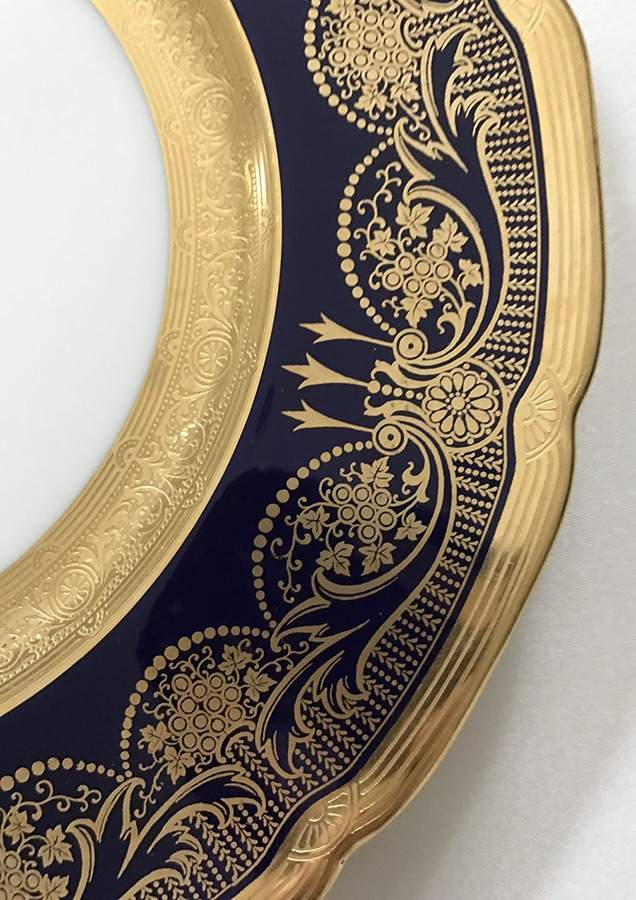 J311B Cobalt (Scalloped) Dinner Plate by Lenox-1