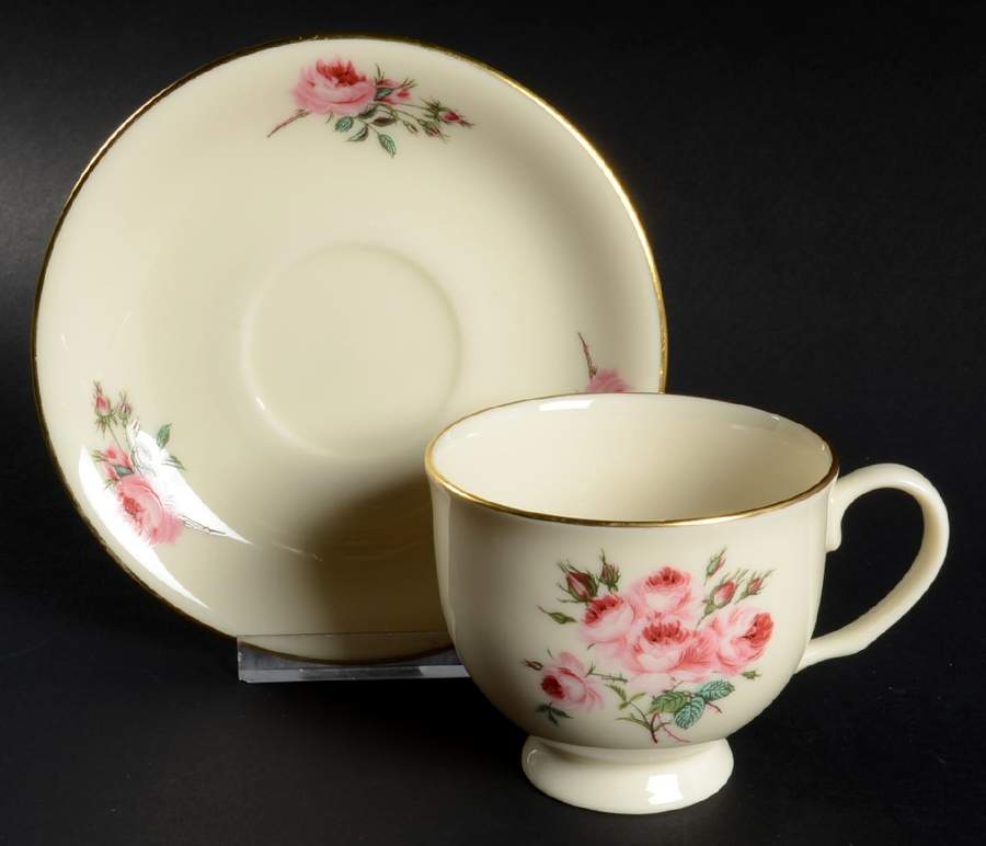L88 Footed Cup & Saucer Set by Lenox-1