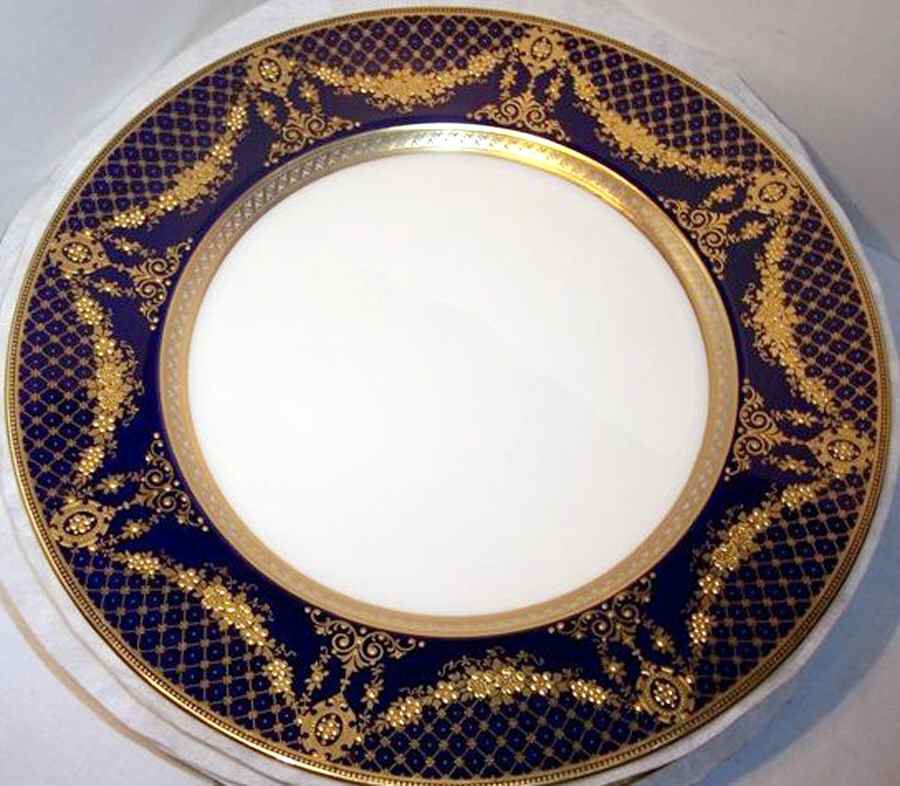 M315B Cobalt Service Plate (Charger) by Lenox-1