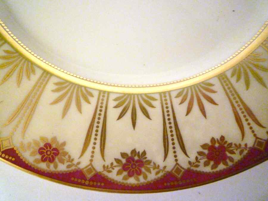 P488R Maroons Service Plate (Charger) by Lenox-1