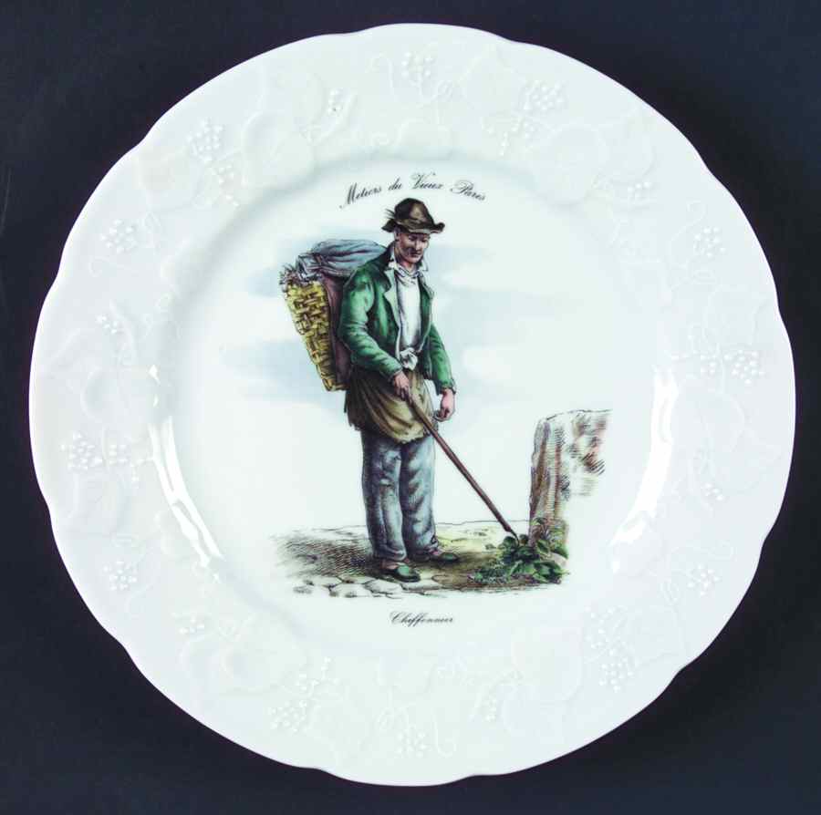 Metiers du Vieux Paris Dinner Plate by Dansk-1