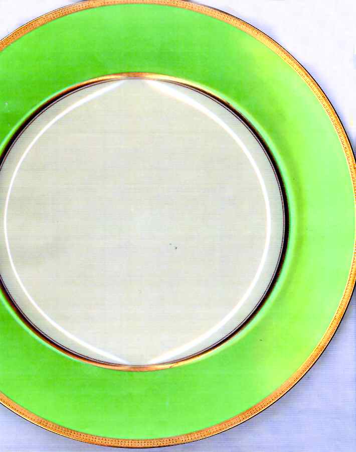 Tuxedo Lettuce Green Dinner Plate by Lenox-1