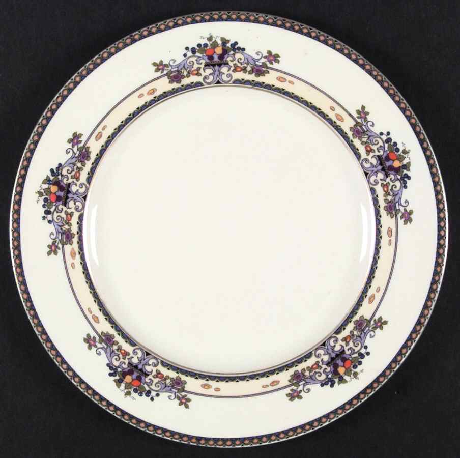 Golden Gate (Platinum Trim) Dinner Plate by Lenox-1