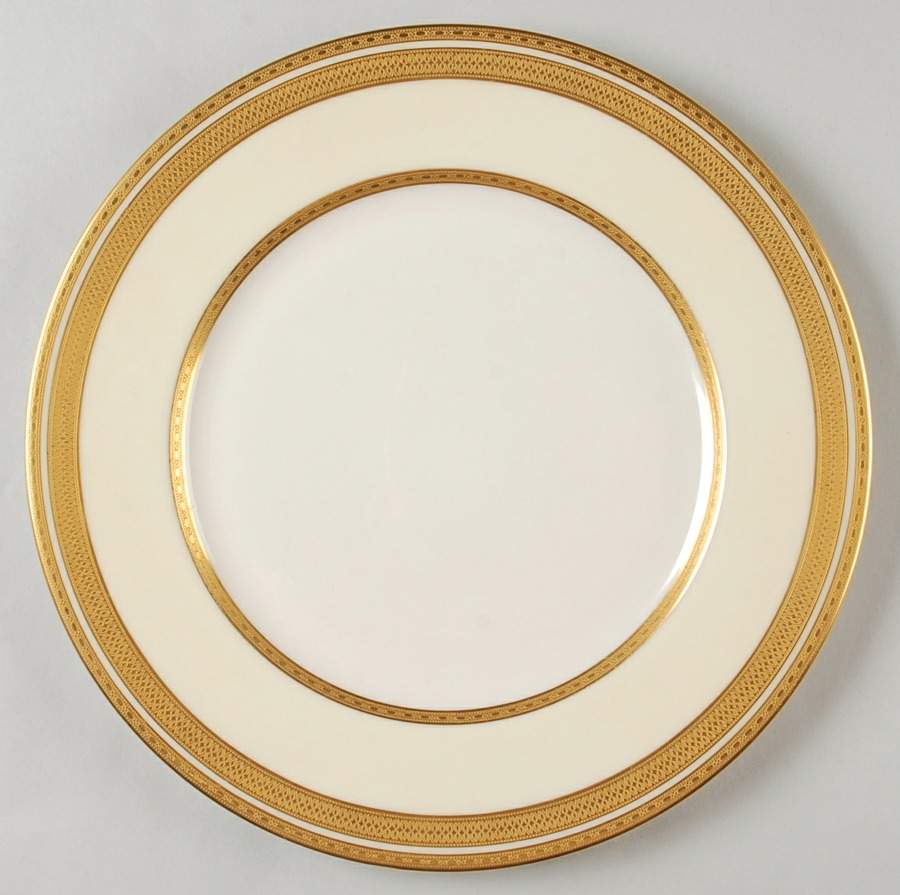 M166I Ivory Service Plate (Charger) by Lenox-1