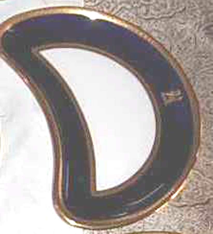E1B Cobalt Crescent Salad Plate by Lenox-1