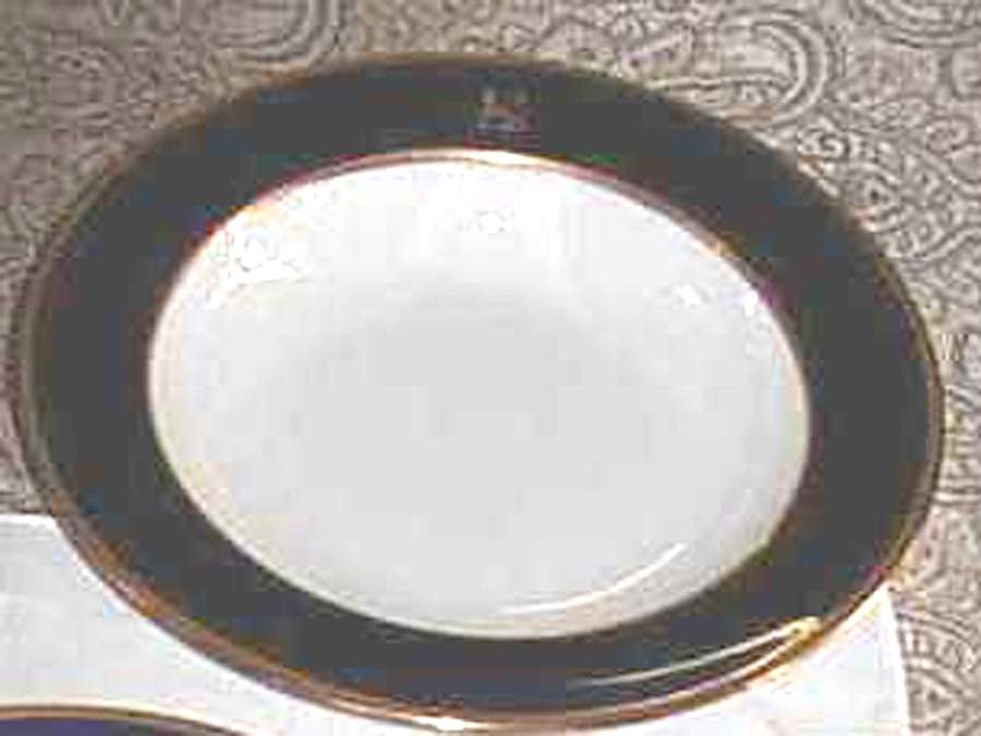 E1B Cobalt Rim Soup Bowl by Lenox-1