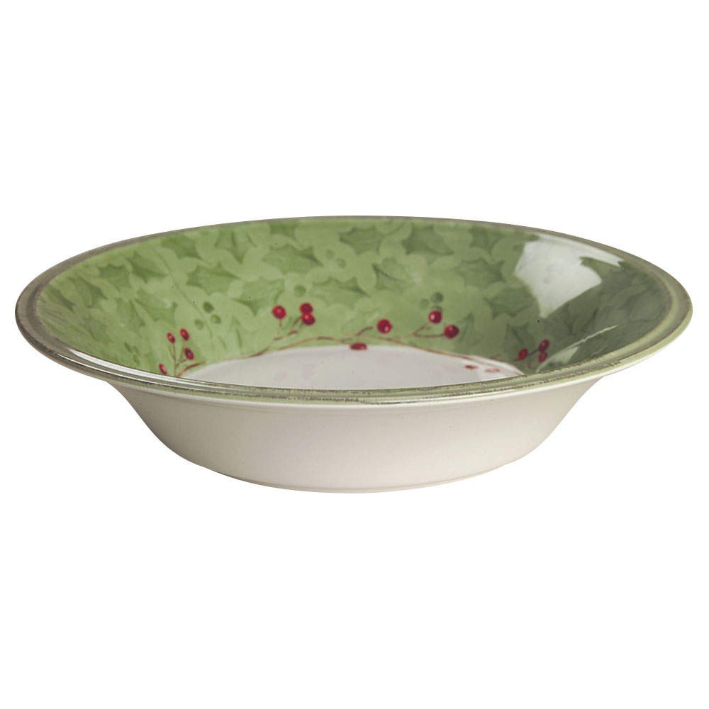 Holiday Gatherings Damask 9" Individual Pasta Bowl by Lenox-1