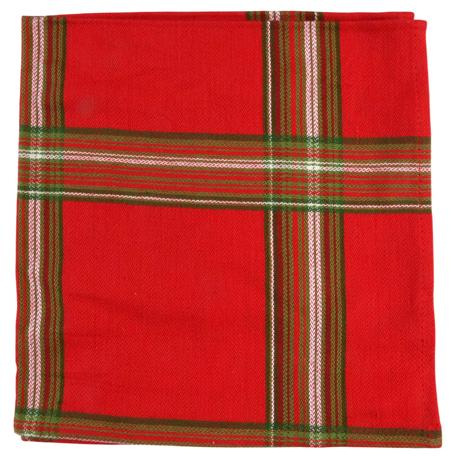 Holiday Gatherings Plaid Cloth Napkin by Lenox-1