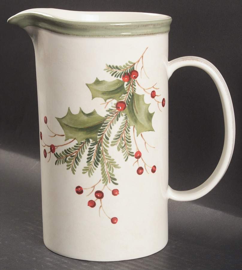 Holiday Gatherings Holiday Berry 48 Oz Pitcher by Lenox-1