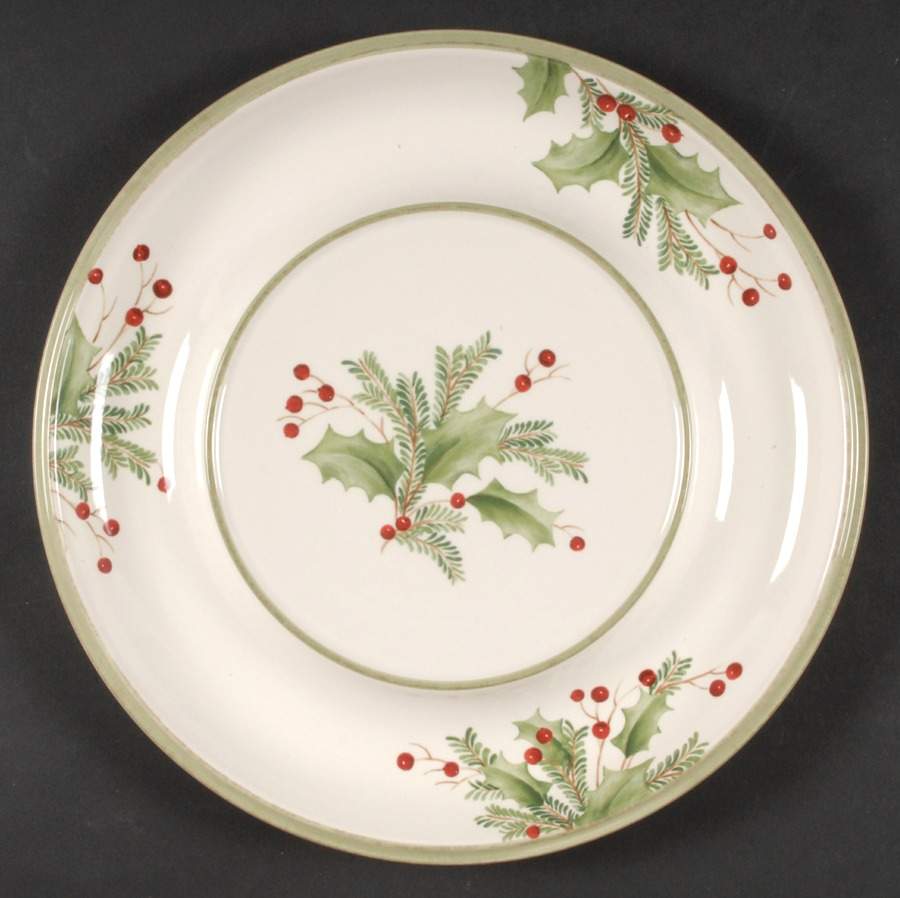 Holiday Gatherings Holiday Berry 1 Piece Cheese & Cracker Server by Lenox-1