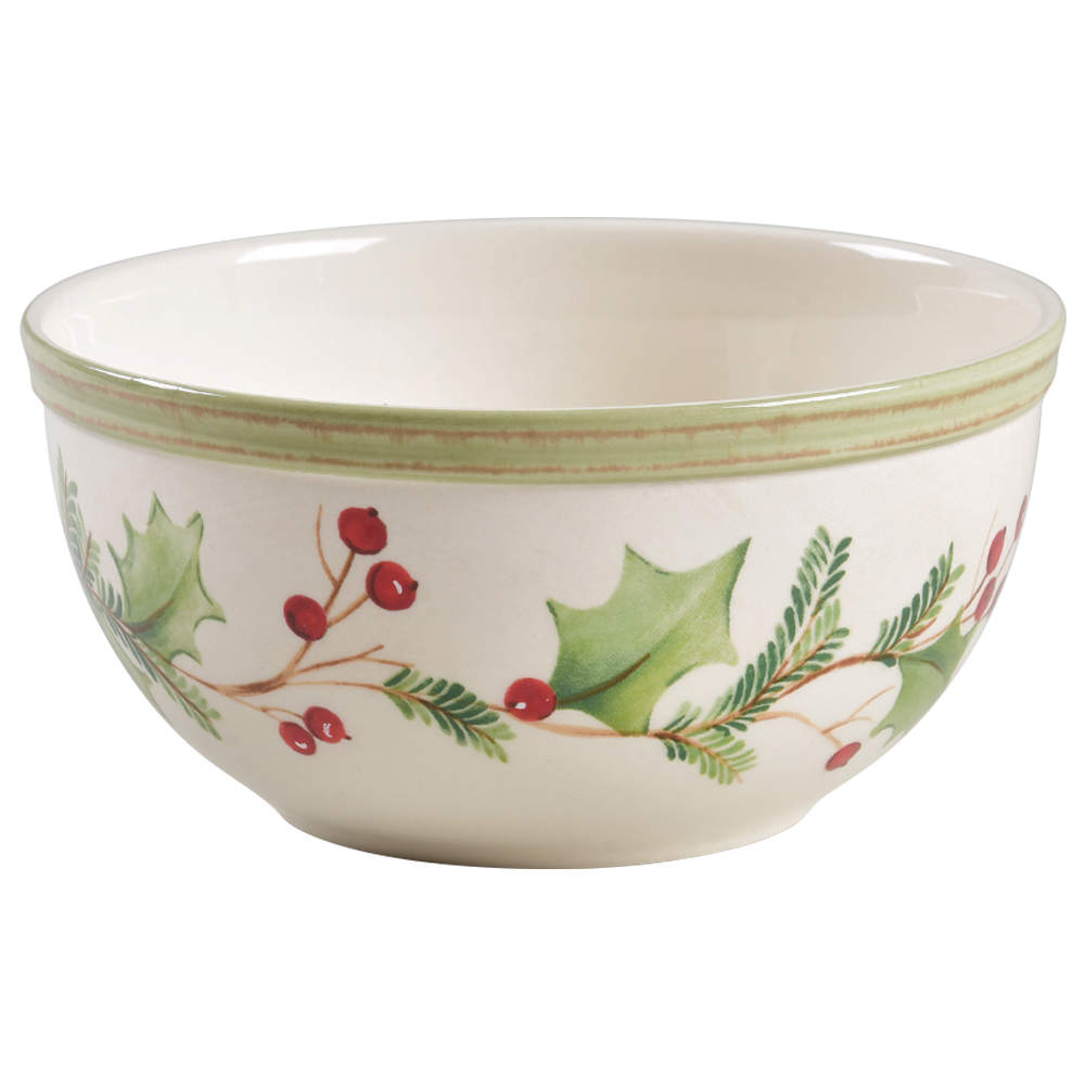 Holiday Gatherings Holiday Berry Fruit/Dessert (Sauce) Bowl by Lenox-1