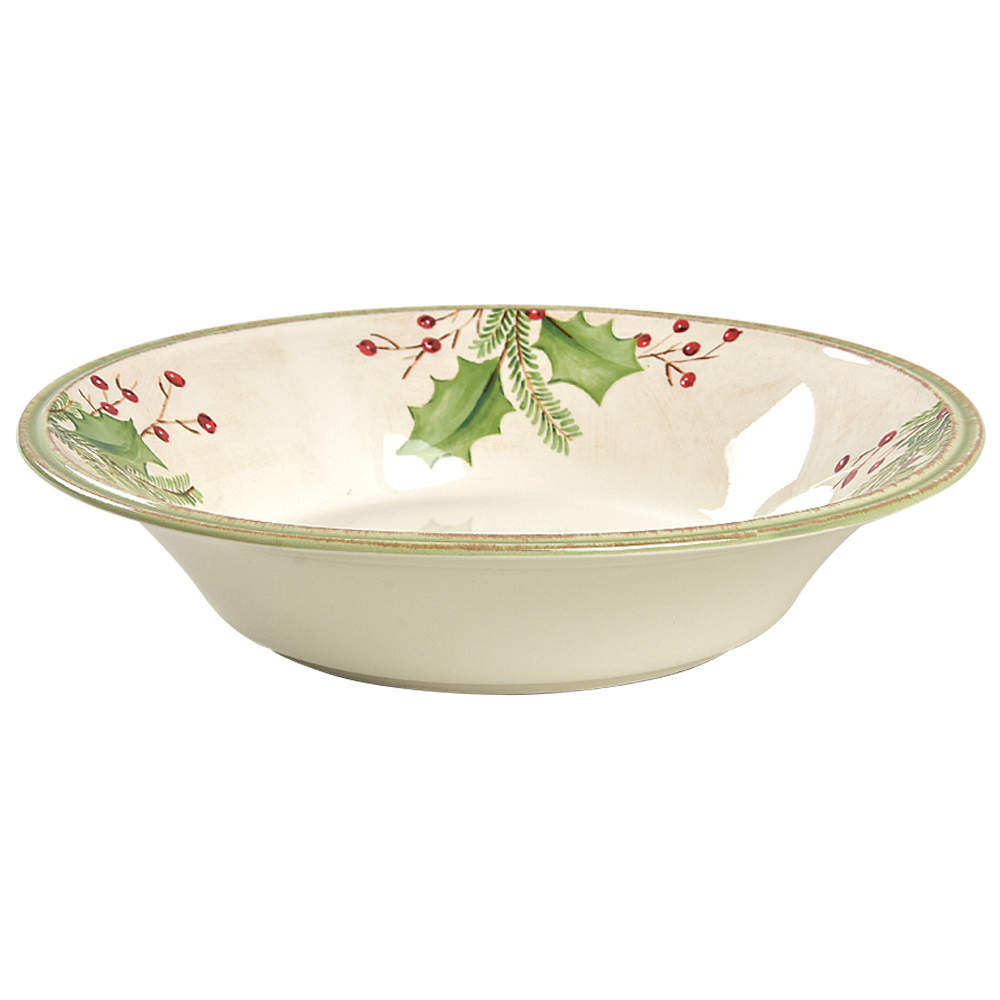 Holiday Gatherings Holiday Berry 9" Individual Pasta Bowl by Lenox-1