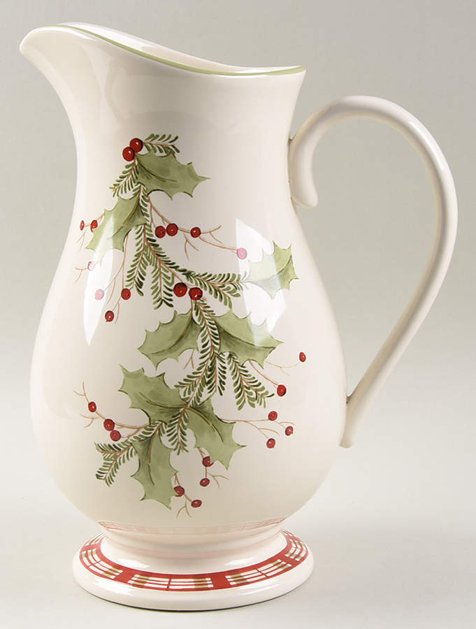 Holiday Gatherings Holiday Berry 88 Oz Pitcher by Lenox-1