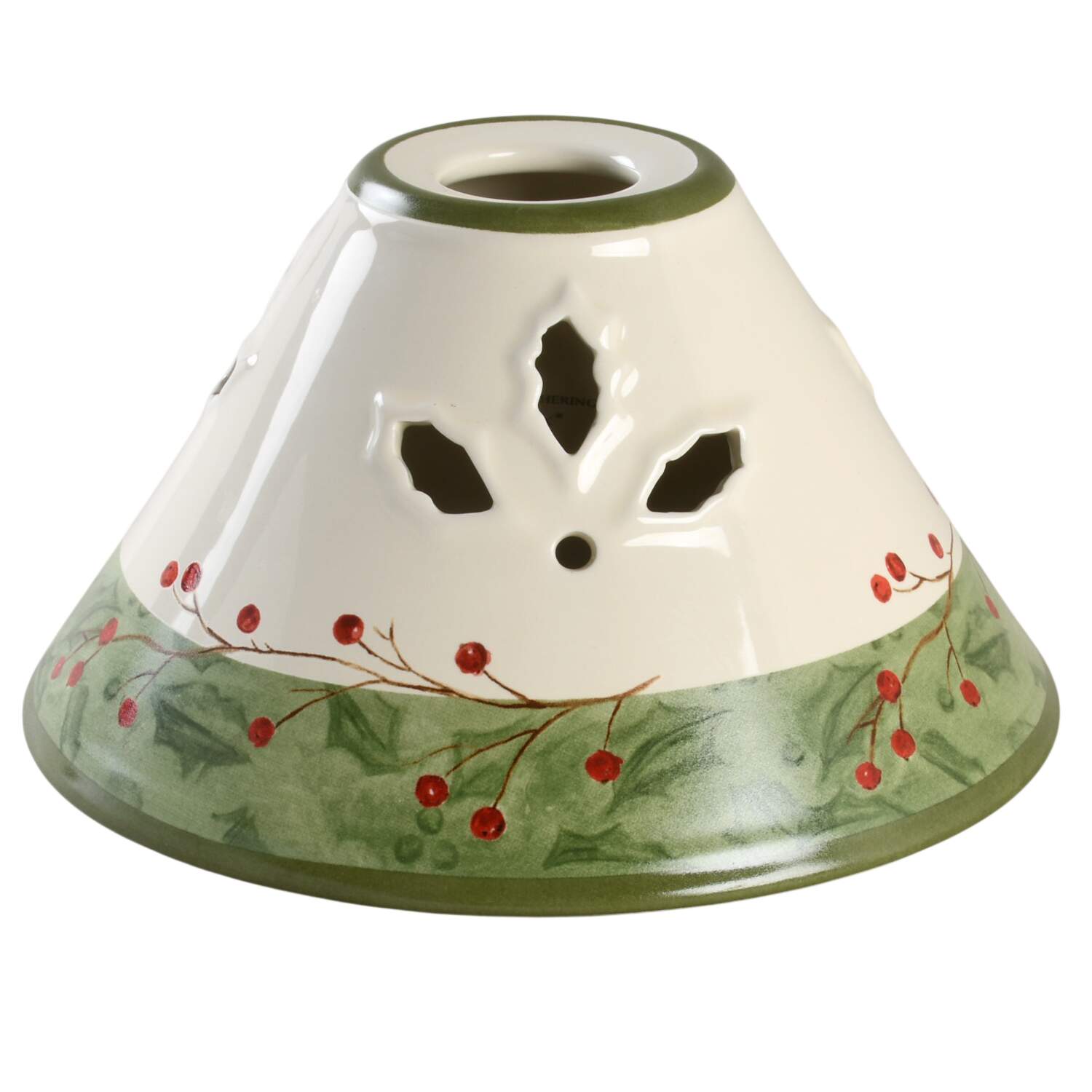 Holiday Gatherings Holiday Berry Shade for Candle Lamp by Lenox-1