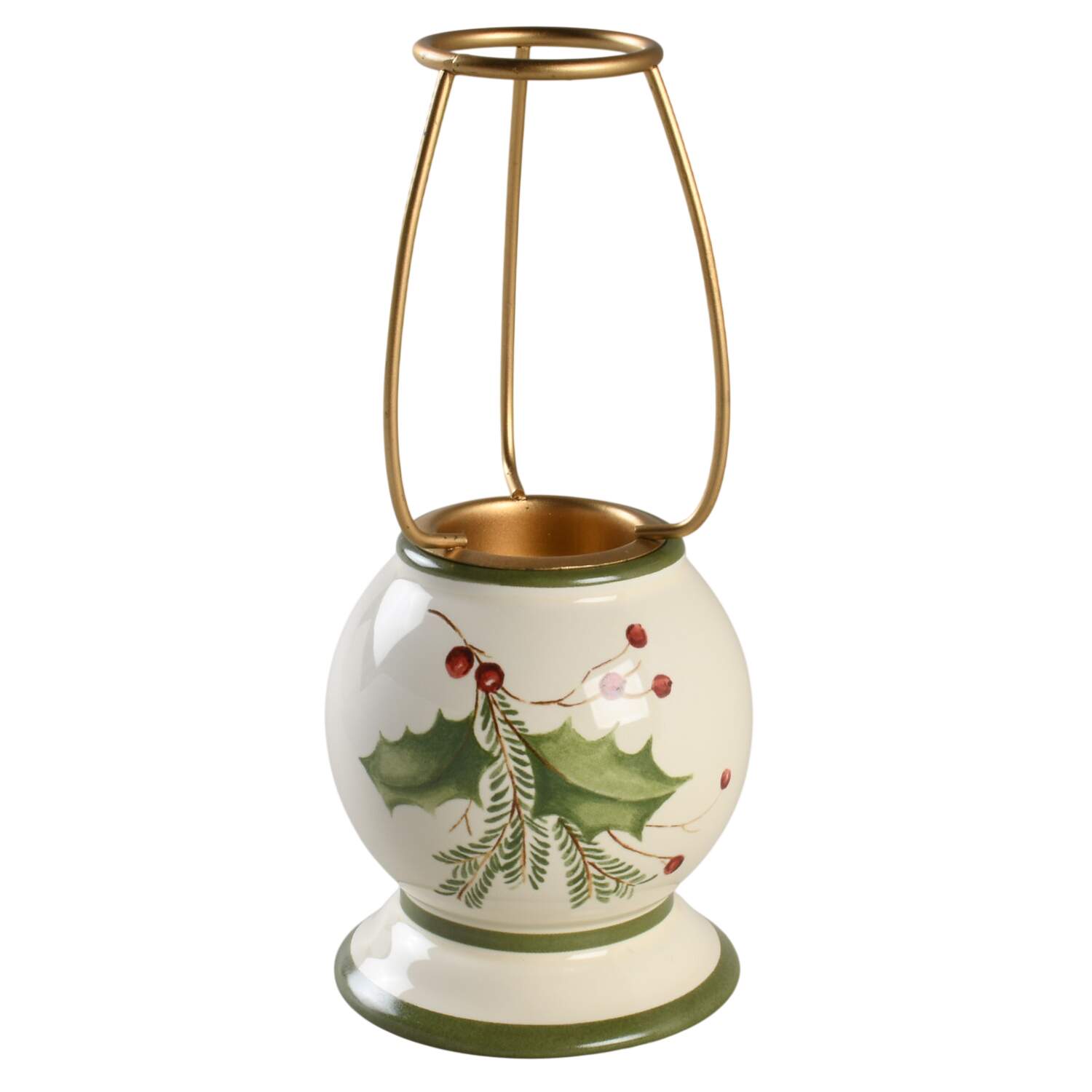 Holiday Gatherings Holiday Berry Candle Lamp No Shade by Lenox-1
