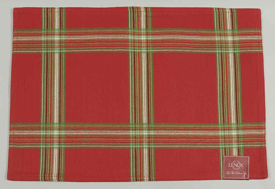 Holiday Gatherings Holiday Berry Cloth Placemat by Lenox-1